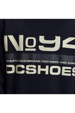 Dc Dc Static 94 Crew Erkek Mavi Fleece 12818 Lacivert