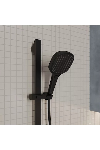 Milardo 3 Modlu Duş Başlığı 201318534 Siyah Mat