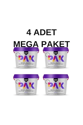 Selsil Pak Genel Amaçlı Mucize Temizleyici 500 Gr X 4 Adet