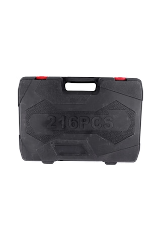 Moonshop 216 Parça Lokma Anahtar Takımı CR-V 1/4 Cırcırlı Parlak