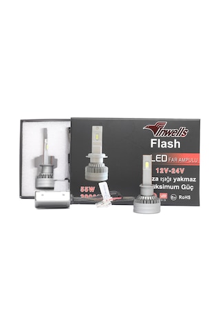 Yeni Ürün Yeni Flash Csp Led Xenon Zenon H1 20,000 Lümen Arıza Işığı Yakmaz . 12-24 V Uyumlu