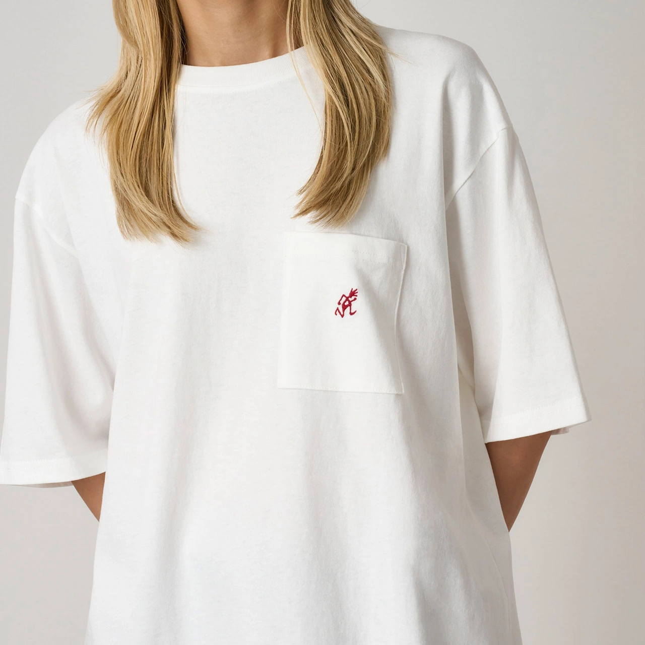 Gramicci One Point Erkek Beyaz T-shirt G304-ogj Beyaz