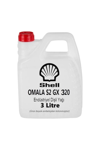 Shell Omala S2 GX 320 Dişli Yağı - 3 L