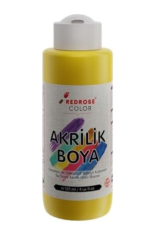 Sarı Akrilik Boya 120ml