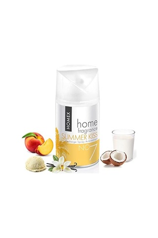 Homex Summer Kiss 260 Ml Oda Kokusu Spreyi Makine Yedek Abundance Prosperity