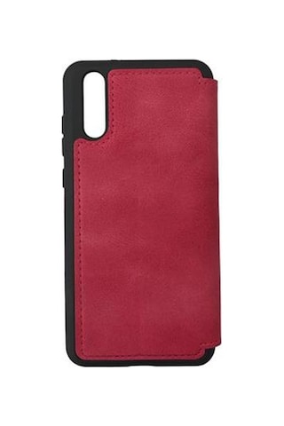 Jopus P20 İle Uyumlu Premium Kapaklı Kılıf Pembe