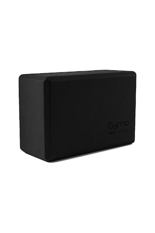 Gymo Pro Series Büyük Boy Yoga Blok Siyah