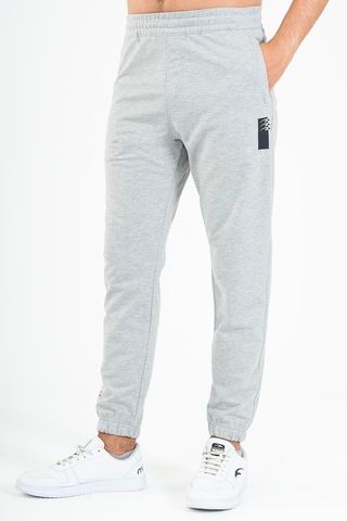 Maraton Sportswear Comfort Erkek Lastik Paça Basic Gri Melanj Eşofman Altı 21011-gri Melanj Gri Melanj