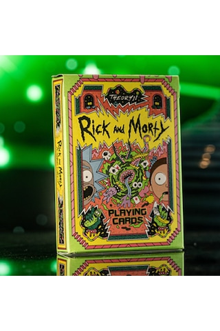 Theory11 Rick & Morty Premium Oyun Kağıdı Limited Edition Koleksiyonluk İskambil Kartları