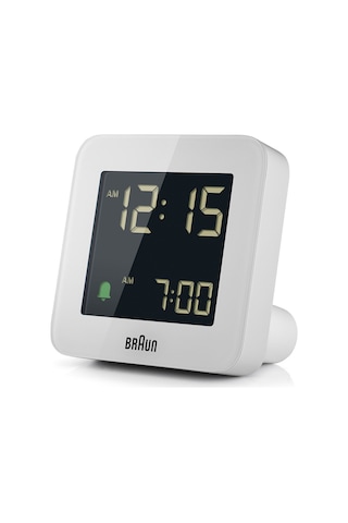 Braun Bc09w Beyaz Dijital Alarmlı Masa Saati Brn.bc09w