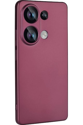 Noktaks - Xiaomi Uyumlu Xiaomi Poco M6 Pro 4g - Kılıf Mat Renkli Esnek Premier Silikon Kapak - Siyah