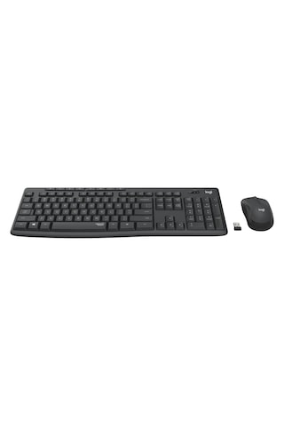 Logıtech Mk295 Siyah, 920-009804, Kablosuz, Türkçe Q, Klavye Mouse Set Lazer
