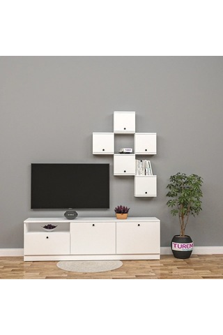 Smooth Tv Ünitesi Mdf Siyah