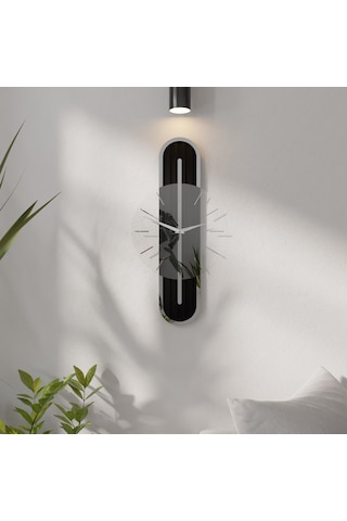 Minimal Şeffaf Pleksili Premium Lüx Duvar Saati Şeffaf