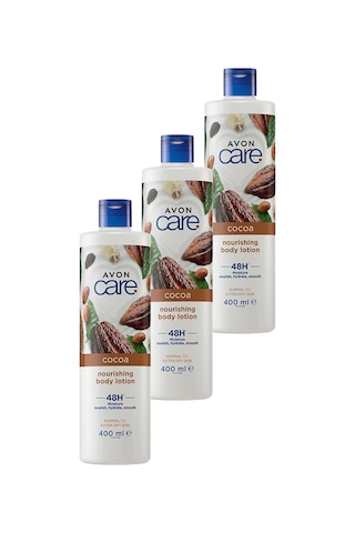Avon Kakao Yağı E Vitaminli Vücut Losyonu 3 x 400 ML