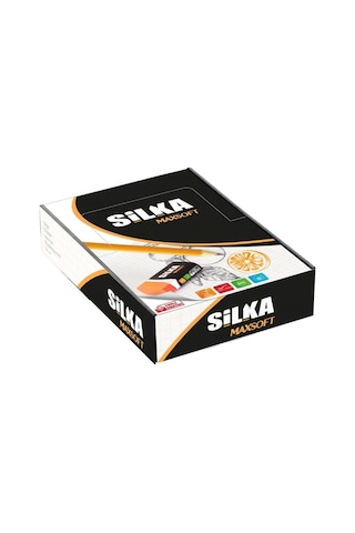 Yerli Silka Art.6 Maxsoft Öğrenci Silgisi Turuncu 24 Lü Kutu