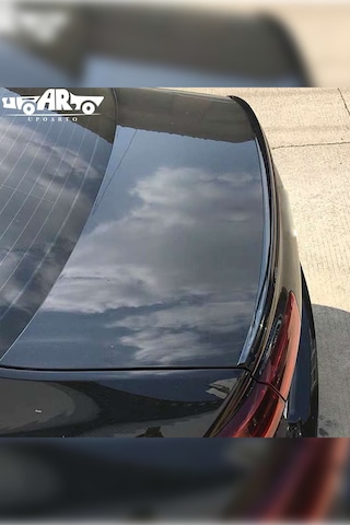 Audi A6 C7 Uyumlu Bagaj Üstü Spoiler İthal Parlak Siyah 2012-2017