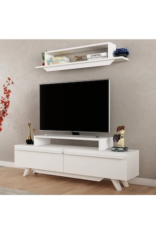Tv Ünitesi Human Beyaz 150 Cm