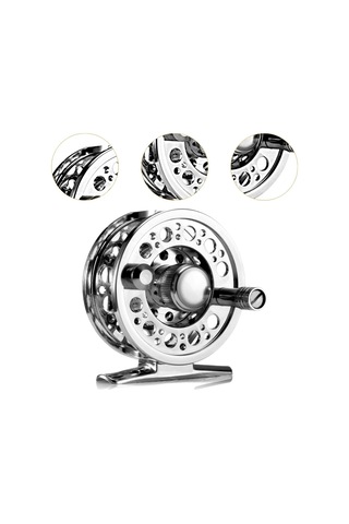 Sinek Balıkçılık Tekerlek Ayarlanabilir İşçi Tasarrufu Metal Sinek Tekerlek Mini 6 Cm Tatlısu Tuzlu Suyu İçin Balıkçılık Aksesuarı