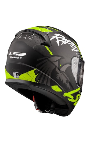Ls2 FF353 Rapıd I Full Face Kapalı Kask Nardo Gri - Sarı