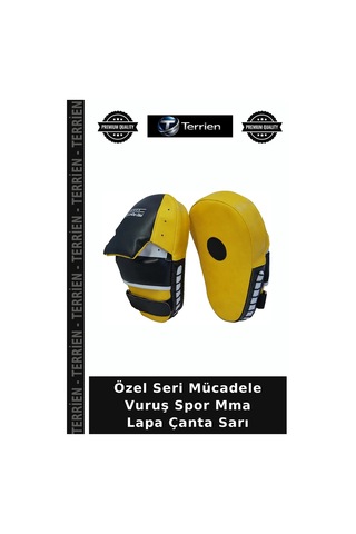 Özel Seri Mücadele Vuruş Spor Mma Lapa Çanta Sarı