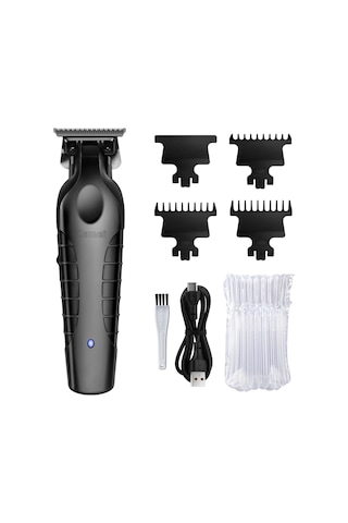 Km2299 Profesyonel Saç Kesme Makinesi 0mm Sıfır Boşluklu Oyma Beyaz - Siyah