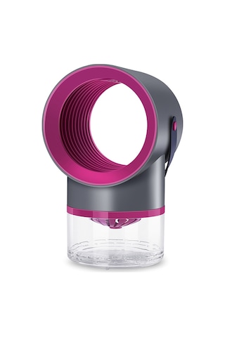 Shineyee Usb Şarjlı Evcil Sinek Ve Komar Yakalama Lambası - 360 Işık Dalgalı, Gürültüsüz, Güçlü Vortex Teknolojisi - Koyu Gri