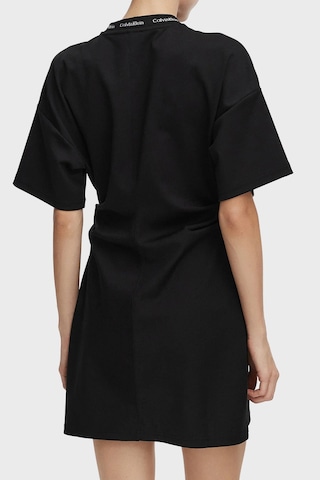 Calvin Klein Oversize Belden Büzgülü Mini Elbise Lv047g251gub1 Bayan Elbise Lv047g251g Ub1 Siyah