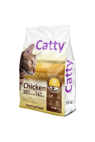 Catty Tavuklu Yetişkin Kedi Maması 1500 G