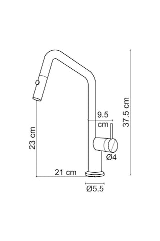 Fj-k0415 Mat Siyah Mutfak Bataryası Siyah
