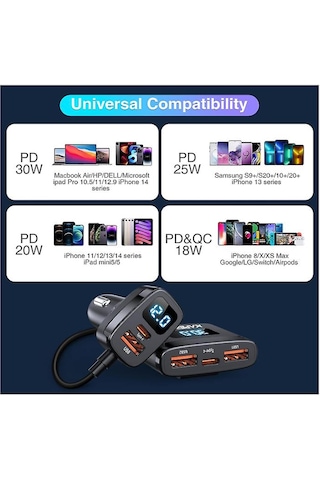 Lencent Car Fm Transmıtter Bluetooth Car Fm Transmitter Bluetooth Car Mp3 Player Wireless Radio Adapter Kit