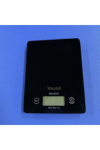 Konesam Siyah Cam Platformlu Dijital Terazi - 5kg Maksimum Kapasite, G/oz/lb Birim Seçeneği, Otomatik Kapatma Fonksiyonu