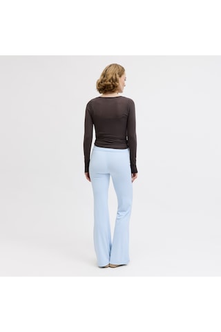 Jack & Jones Kadin Yuksek Bel Yoga Tayti Interlock Kumas Esnek Spor Tayt - 12292391 Skyway