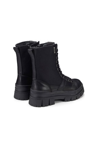 Bot Kadın Oxw202601 Oxs Kyla 2026 Mıd W Leather/nylon Black Siyah