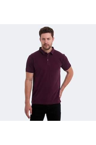 Slazenger KUGGA Erkek Tişört Mürdüm