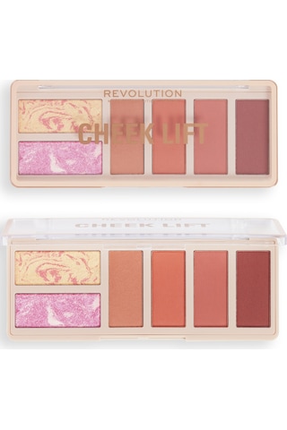 Revolution Cheek Lift Palet Coral Dreaming Allık ve Bronzer Paleti