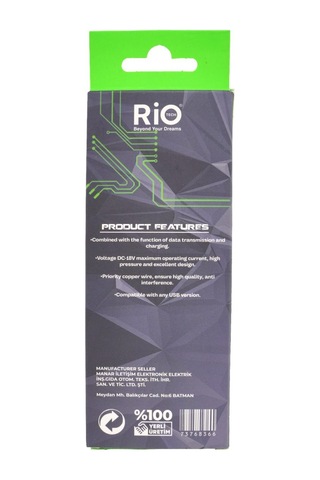 Rio Tech 20w Type-c To Lightning Şarj Kablosu - Hızlı Ve Güvenilir