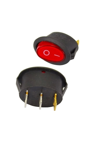 Powermaster Ic-134b Oval Işıklı Soba Anahtarı
