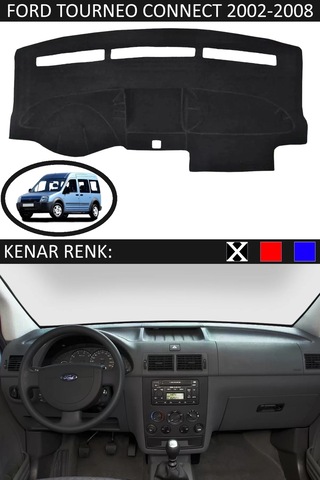 Torpido Koruma Halısı Siyah Ford Tourneo Connect 2002-2008 İle Uyumlu