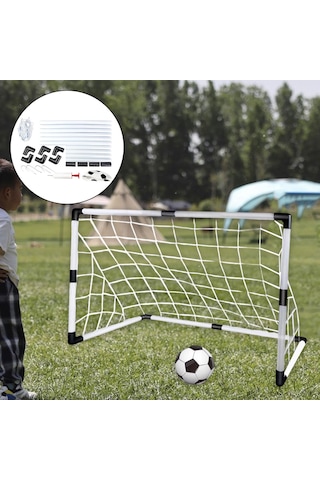 Homyl Çocuklar Için Arka Bahçe Futbol Kalesi Seti Yetişkinler Çok