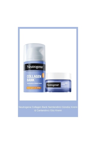Neutrogena Collagen Bank Nemlendirici Gündüz Kremi & Canlandırıcı Göz Kremi