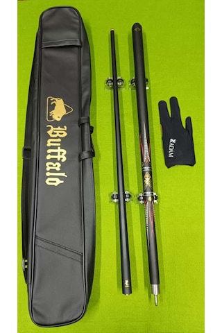 Cuemall Profesyonel Karbon Şaftlı Bilardo Istakası1.2.1.