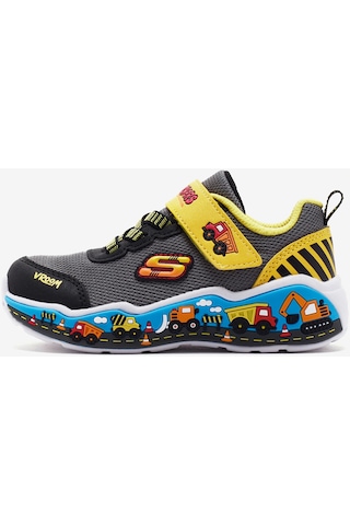 Skechers Play Scene Küçük Erkek Çocuk Siyah Spor Ayakkabı 407312n Bkyl Siyah