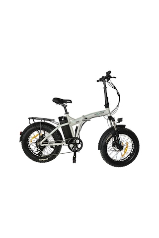 Roxform R-300 Elektrikli Katlanabilir Bisiklet 15ah Shimano Altus Hidrolik Fren Alüminyum Kadro Beyaz