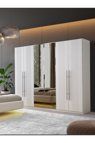 İstanbul Mdf 6 Kapılı Dolap Aytaşı