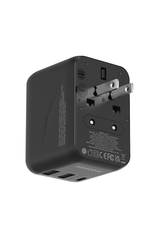 Momax Ua11 1-world 20w Pd Global Seyahat Hızlı Şarj Cihazı Güç Adaptörü Siyah