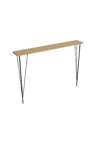 Metallica Concept Inter Petek Üstü Ahşap Raf Dresuar 120cm 100-110 Cm Petek Içindir Ahşap-siyah Ayak Ahşap - Siyah