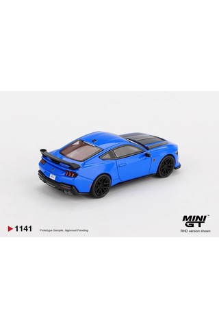 Mını Gt Ford Mustang Dark Horse Grabber Blue Mgt01141 1:64 Metal Model Araba Mavi