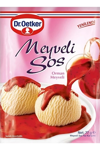 Dr. Oetker Meyveli Sos 6 x 77 G