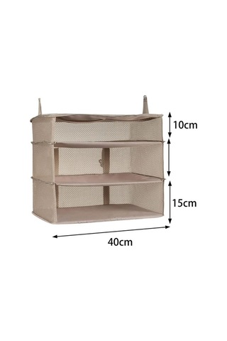 Pazly Taşınabilir Suntek Seyahat Raf İş Çantası Bej Bej Asılı İv Diğer